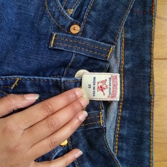 True Religion Dark Jeans - Picture 2 of 4